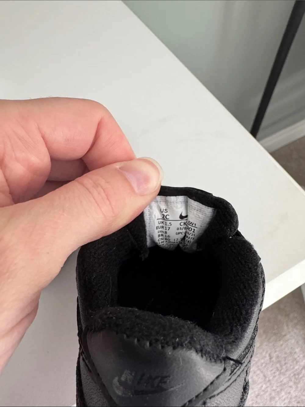 Baby boy Nike sneakers